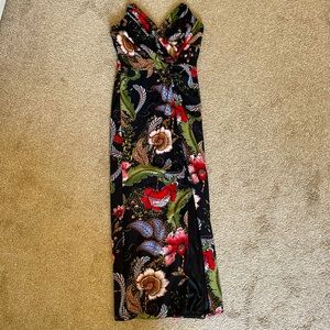 Katie May Come On Home Dress (Black Paisley) Only Worn Once